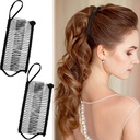 Bead decor hair pin