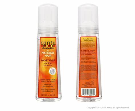 Cantu wave whip curling mousse