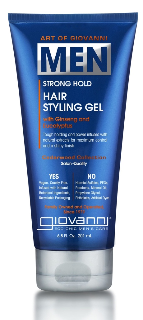 Giovanni, Art Of Giovanni, Men Hair Styling Gel with Ginseng and Eucalyptus, 201 ml