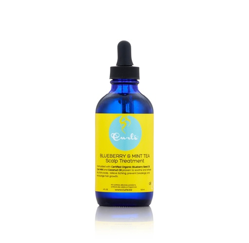 Curls, Scalp Treatment, Blueberry & Mint, 4 fl oz (120 ml)