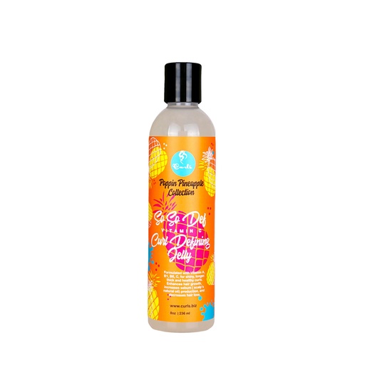 Curls, Poppin Pineapple Collection, So So Def, Vitamin C, Curl Defining Jelly, 236 ml