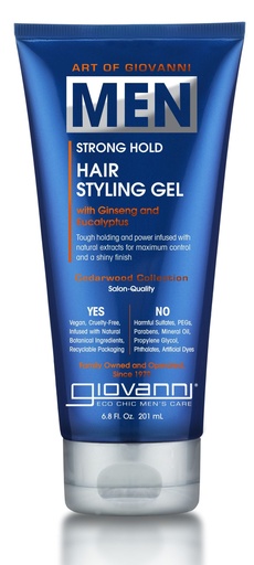 Giovanni, Art Of Giovanni, Men Hair Styling Gel with Ginseng and Eucalyptus, 201 ml