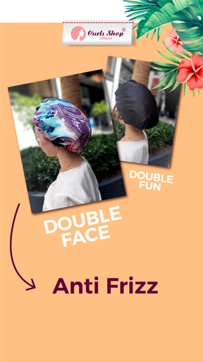 Satin hat double face summer collection